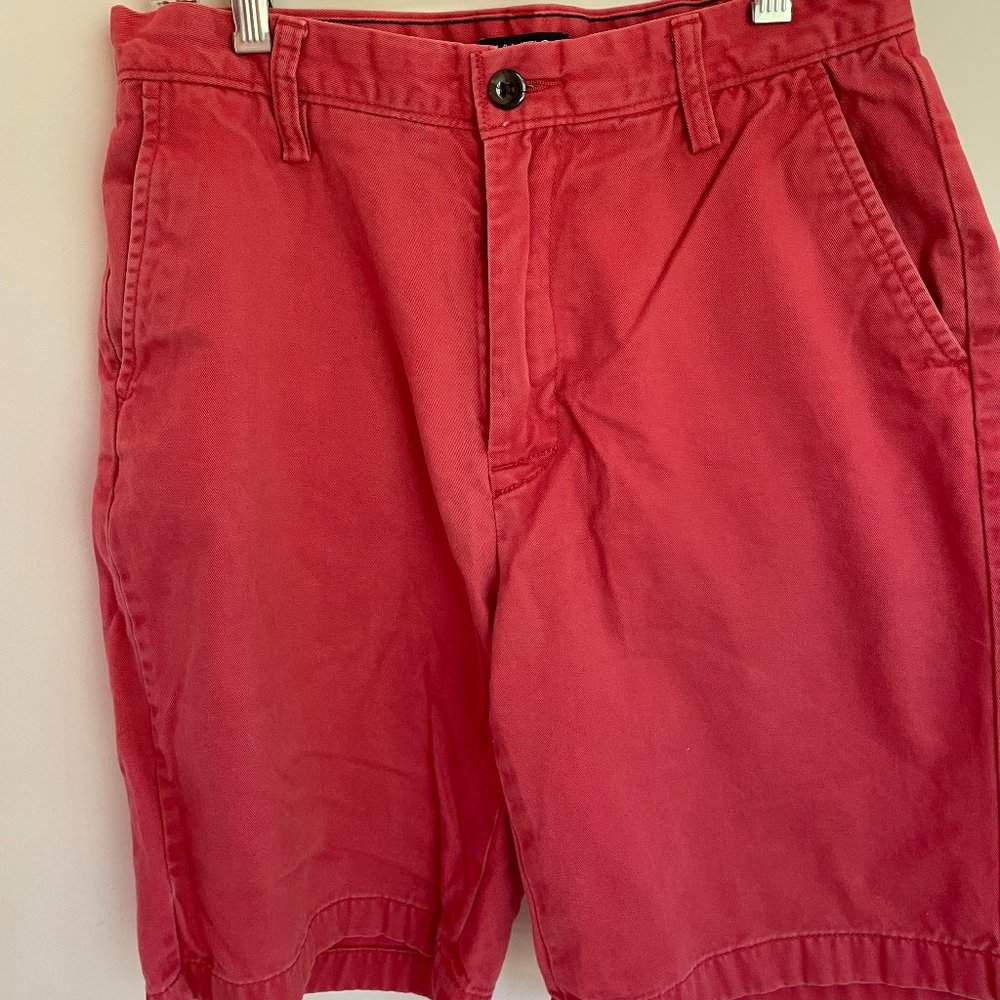 Nautica Washed Red Shorts